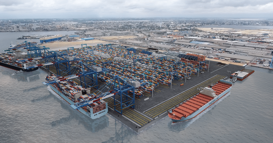 Lancement des travaux pour la construction du second terminal à conteneurs du port d’Abidjan
