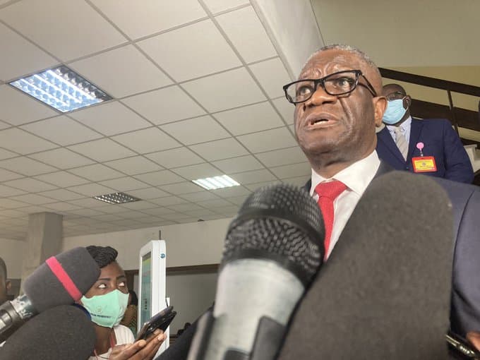 RDC : les 4 propositions du Dr Mukwege pour une sortie de crise