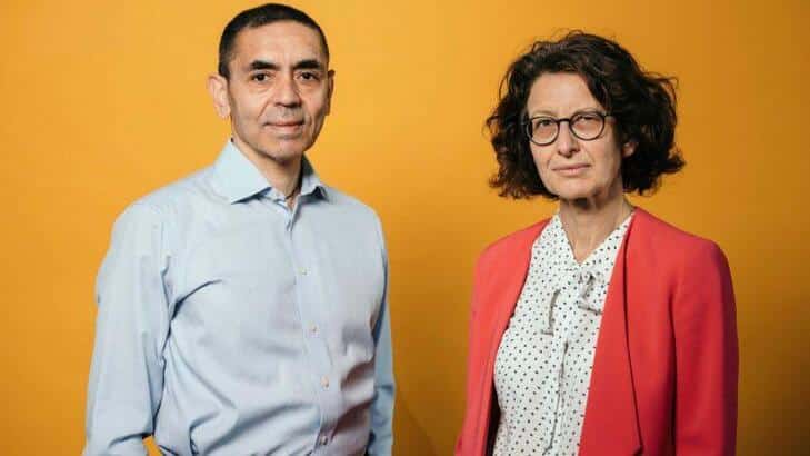 Covid-19:  Ugur Sahin et Özlem Türeci, le couple d&rsquo;immigrés qui  a découvert la potion magique