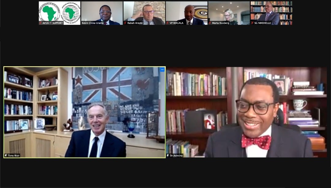 « La pandémie de Covid-19 est un coup de semonce pour nous pousser à agir et relever les défis auxquels est confrontée l’Afrique », Tony Blair