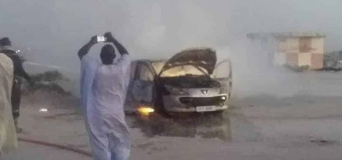 Boycott des produits de la France: ce mauritanien immole sa Peugeot