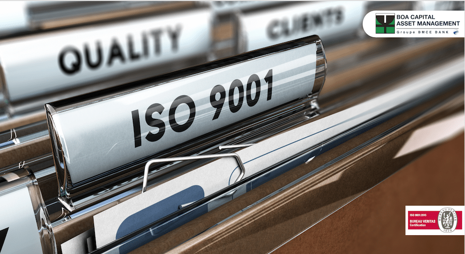 BOA Capital Asset Management renouvelle sa certification ISO 9001 version 2015