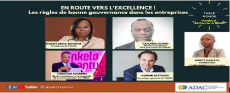 Lancement de l’Association des Administrateurs de la RDC (ADAC)