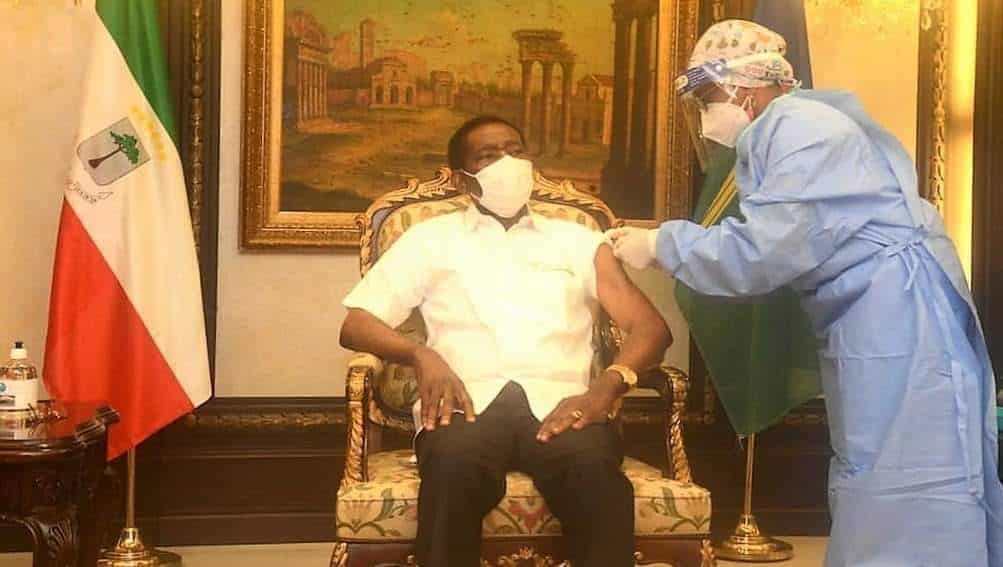Guinée Equatoriale -covid-19: le Président Obiang Nguema se vaccine grâce « au meilleur ami de l&rsquo;Afrique », dit-il.