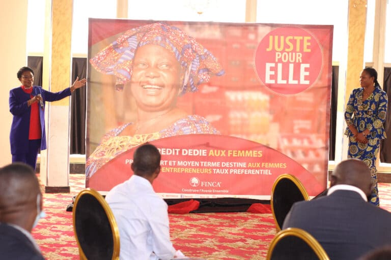 RDC : «JustePourElle», un nouveau produit de  Finca lancé à l&rsquo;occasion de la Journée de la femme