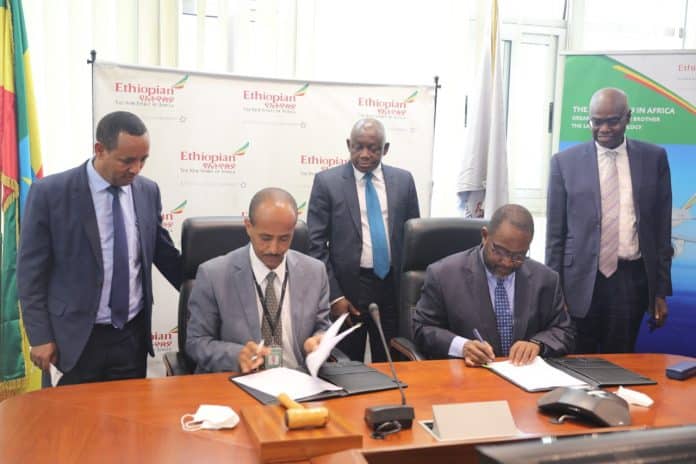 L&rsquo;AFRAA et Ethiopian Airlines signent un accord de collaboration