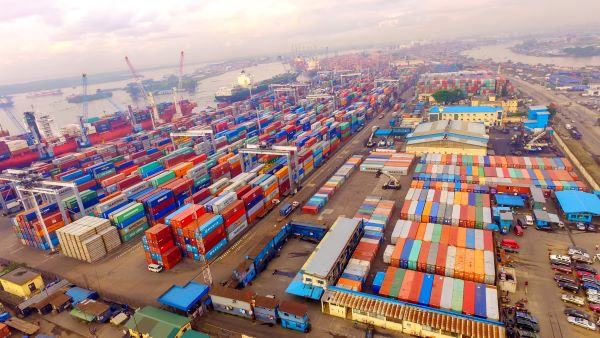 Deux grues mobiles portuaires pour le port de Tincan au Nigeria