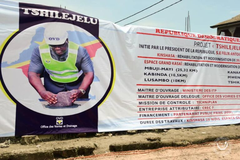 RDC: 138 millions USD pour la réhabilitation de 142 km de routes à Kinshasa et dans l&rsquo;espace Kasaï