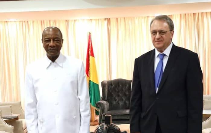 La Guinée au centre de la stratégie africaine de Moscou