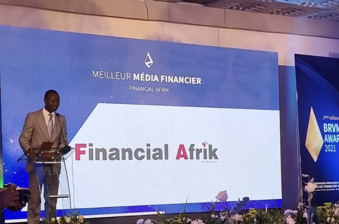 BRVM Awards: Financial Afrik meilleur média Financier