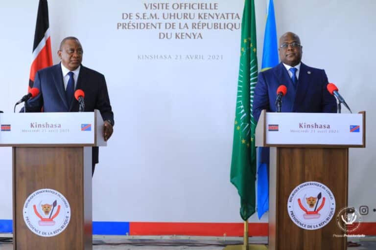 Des troupes kényanes annoncées pour lutter contre les terroristes en RDC