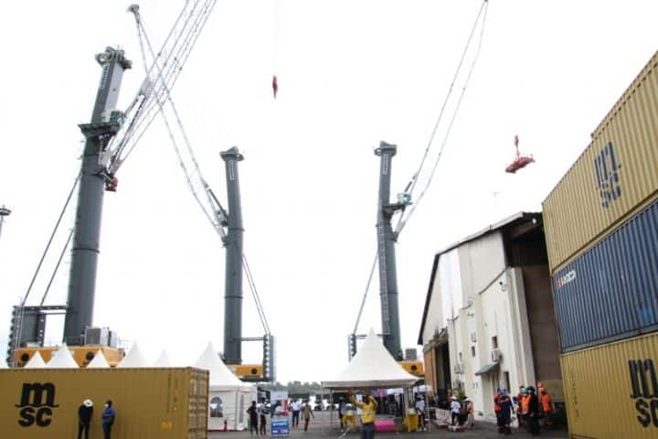 Côte d’Ivoire : le port de San Pedro se dote de 3 nouvelles grues de 21,75 millions USD