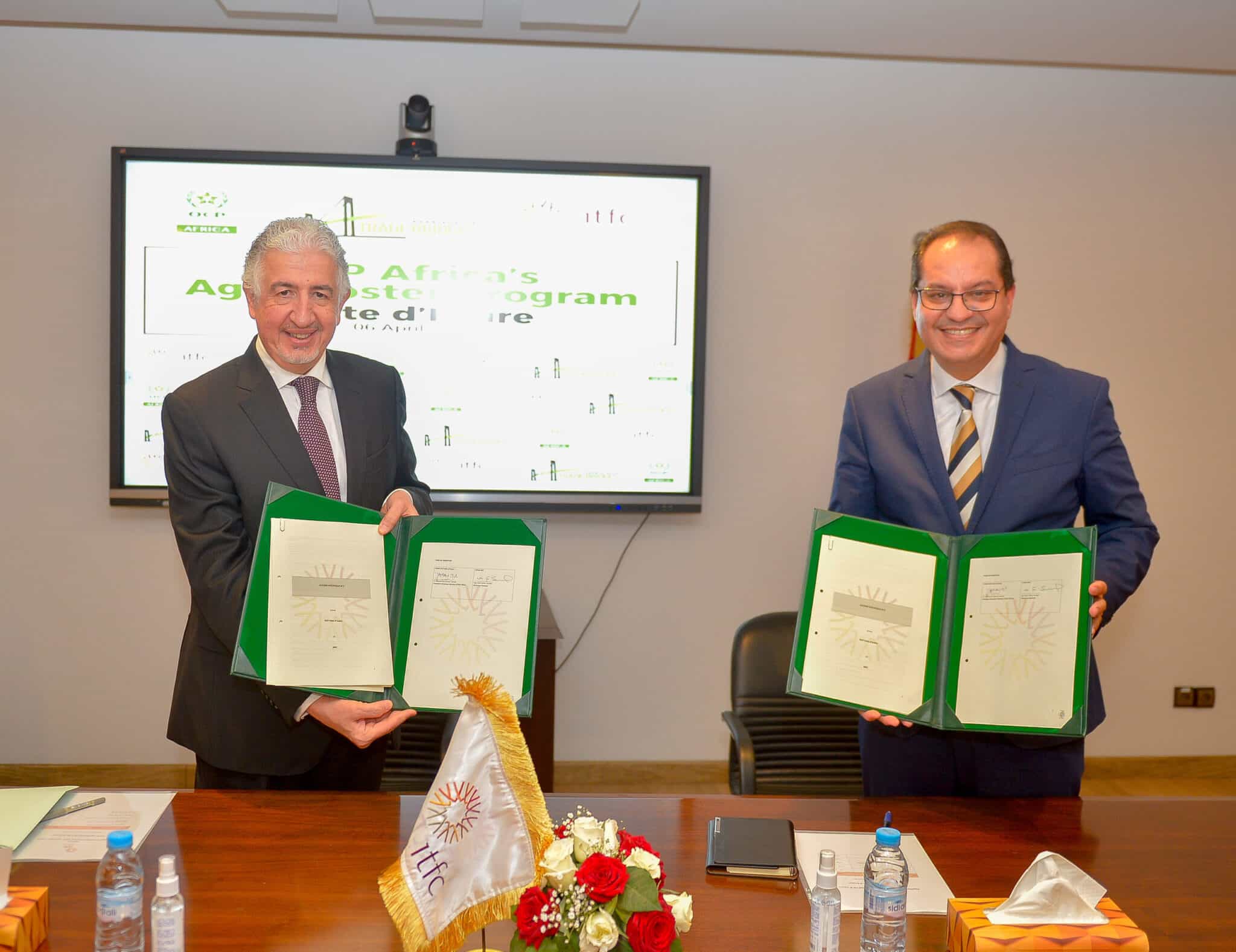 Le Programme des Ponts du Commerce Arabo Africains (AATB) apporte son soutien au programme Agribooster d’OCP Africa en Côte d’Ivoire