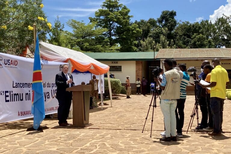 RDC : les États-Unis injectent 38 millions USD dans le projet «Elimu ni jibu ya USAID»