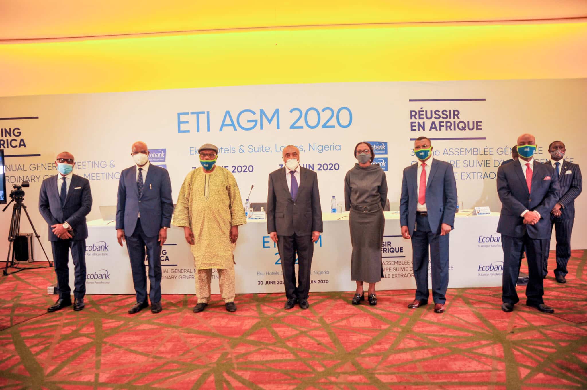 Ecobank Transnational Incorporated tient sa 33e Assemblée Générale annuelle et les actionnaires approuvent les résolutions