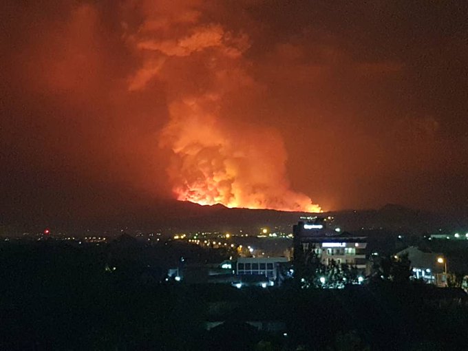 RDC : le volcan Nyiragongo en éruption à Goma
