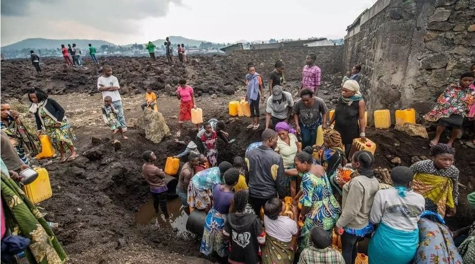 L’Union européenne annonce 2 millions d’euros supplémentaires d’aide humanitaire à la RDC suite à l’éruption du Nyiragongo