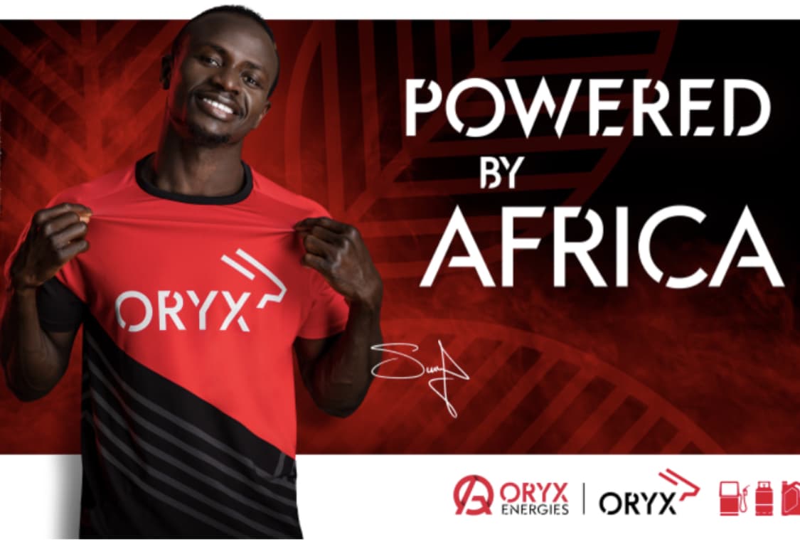 Oryx Energies et Sadio Mané : une  histoire  commune avec l’Afrique «POWERED BY AFRICA»