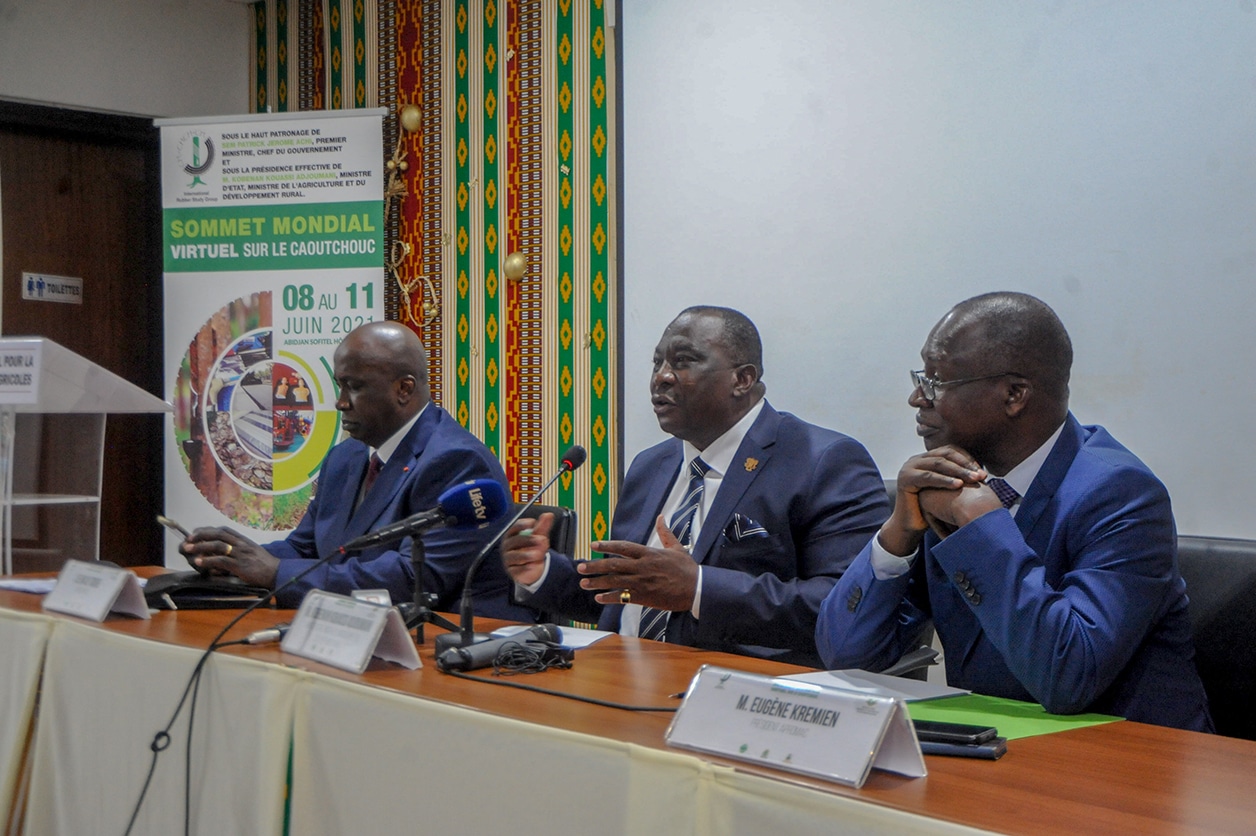 Côte d&rsquo;Ivoire : Abidjan se prépare à accueillir le premier Sommet mondial virtuel sur le caoutchouc