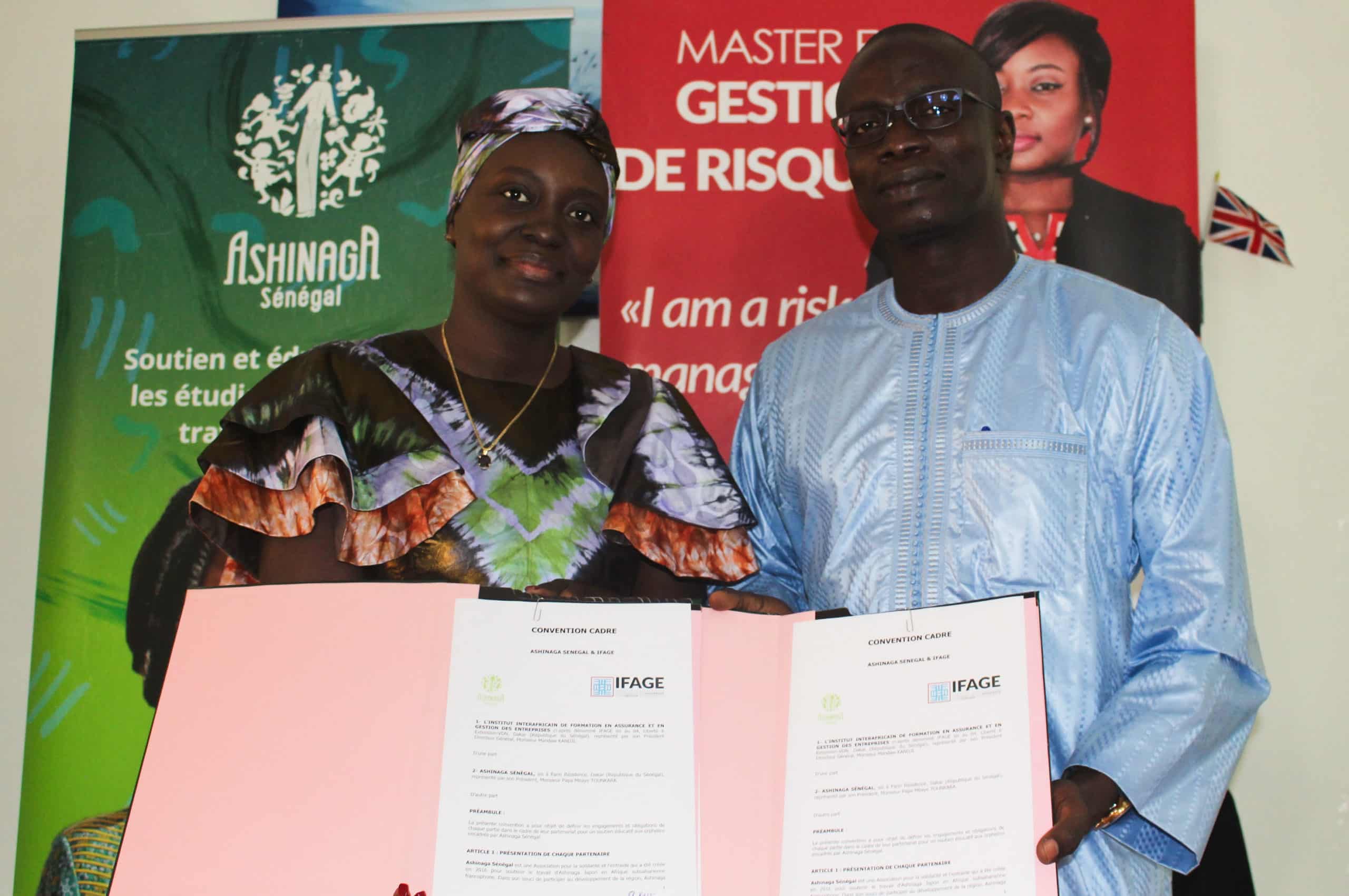 Partenariat entre Ashinaga Sénégal et IFAGE