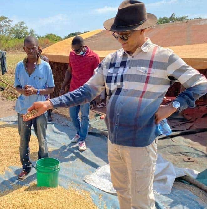 Moïse Katumbi retourne à la terre