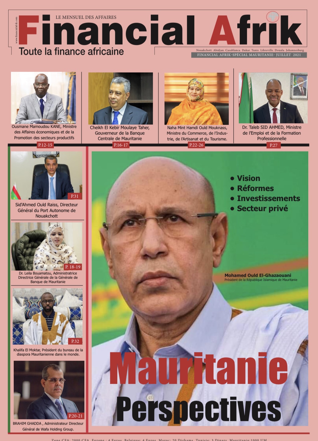Mauritanie : le Président Ghazouany fait appel à des profils de haut niveau