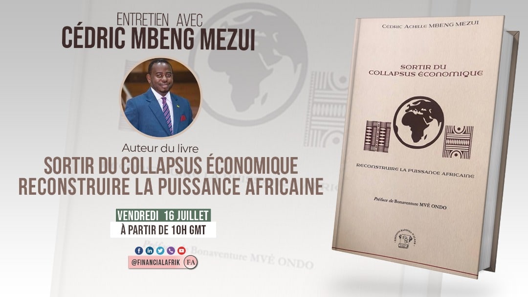 Entretien avec Cédric Mbeng Mezui, auteur du livre « Sortir du collapsus économique – Reconstruire la puissance africaine »