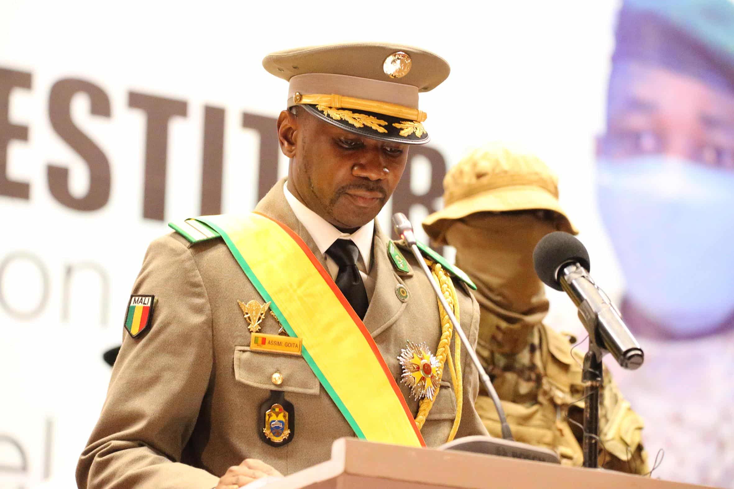Mali: un nouveau départ, selon Assimi Goita