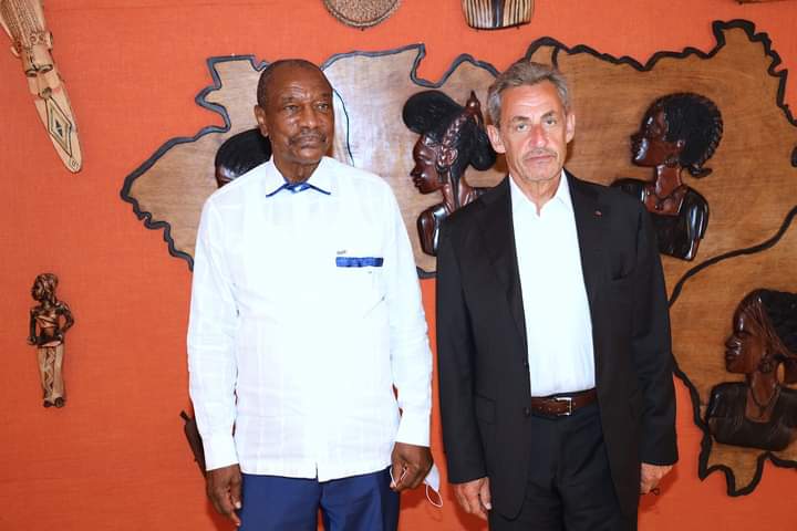 Guinée : le « lobbyste » Sarkozy chez Alpha Condé