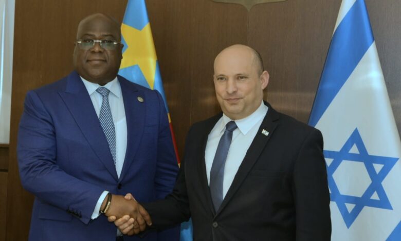 RDC-Israël : tête-à-tête entre Félix Tshisekedi et Naftali Bennett