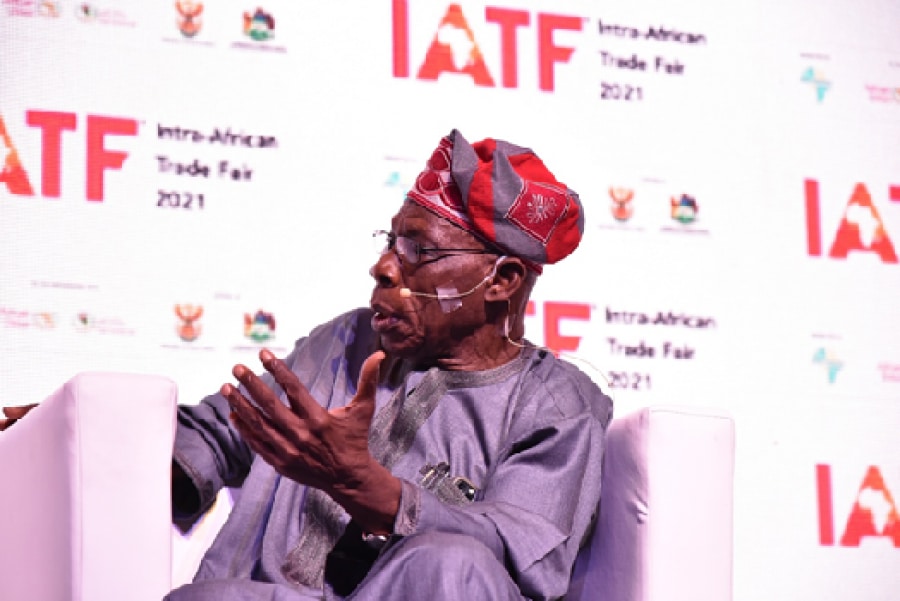 IATF 2021 : Olusegun Obasanjo appelle à la création d’un centre de certification pour améliorer la qualité des produits d’exportation