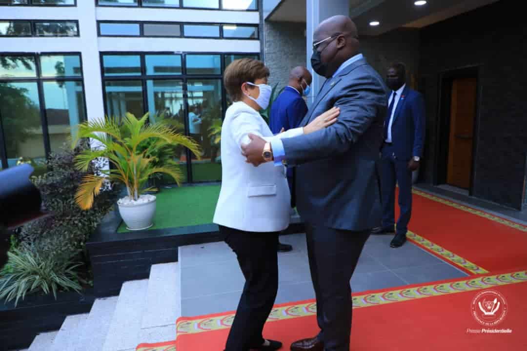 A Kinshasa, Kristalina Georgieva « scelle » la reprise de la coopération entre le FMI et la RDC