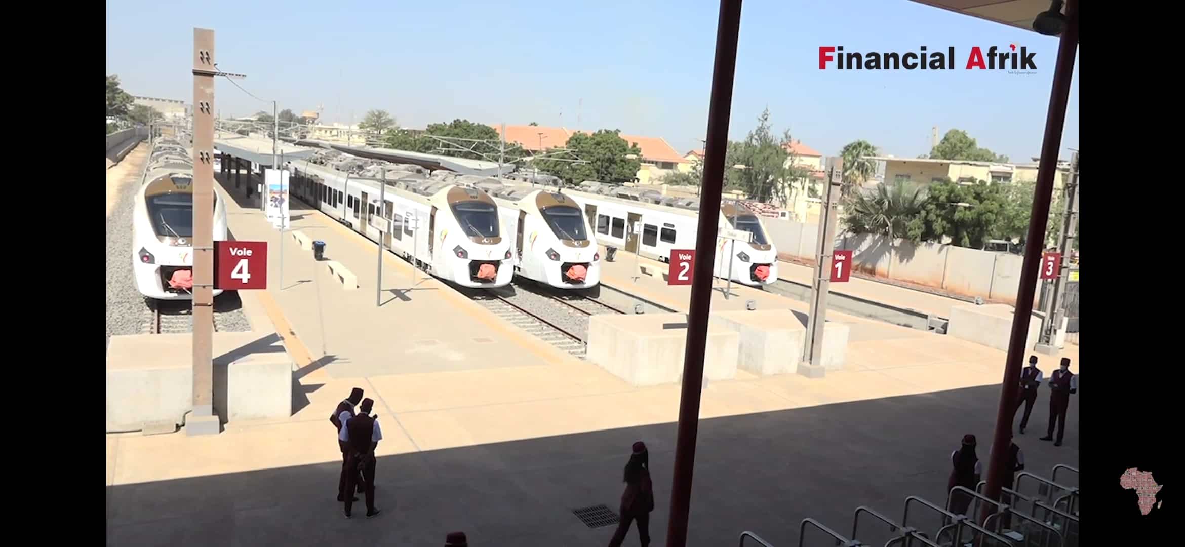 Sénégal : lancement de l’exploitation commerciale du Train Express Régional