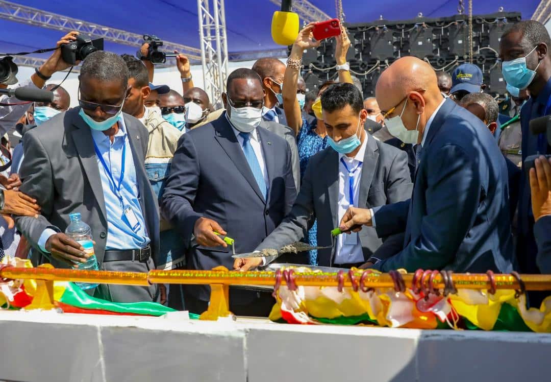 Sénégal-Mauritanie : Macky Sall et Mohamed Ghazouani lancent les travaux du pont stratégique de Rosso