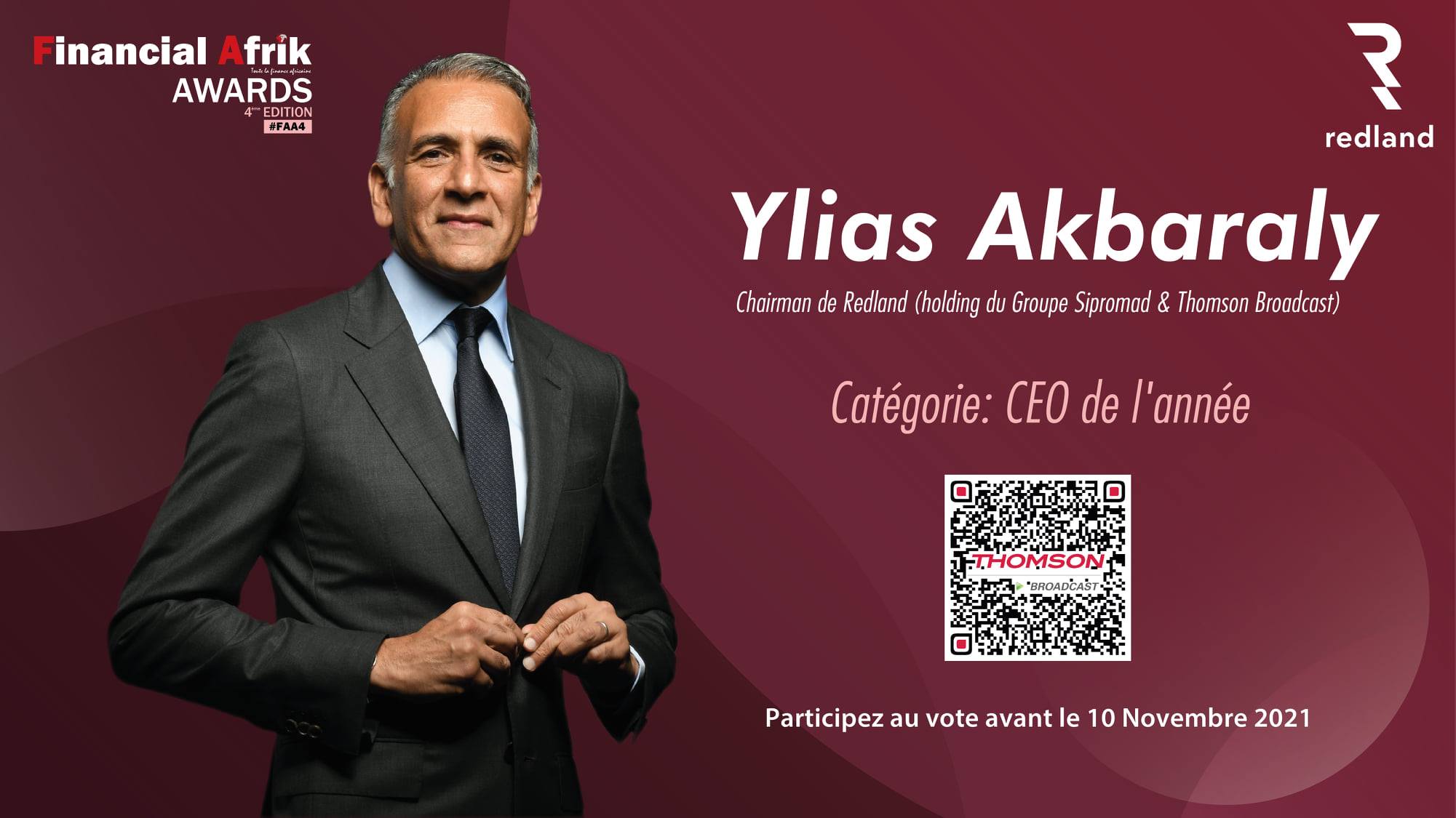 Ylias Akbaraly CEO de l’année