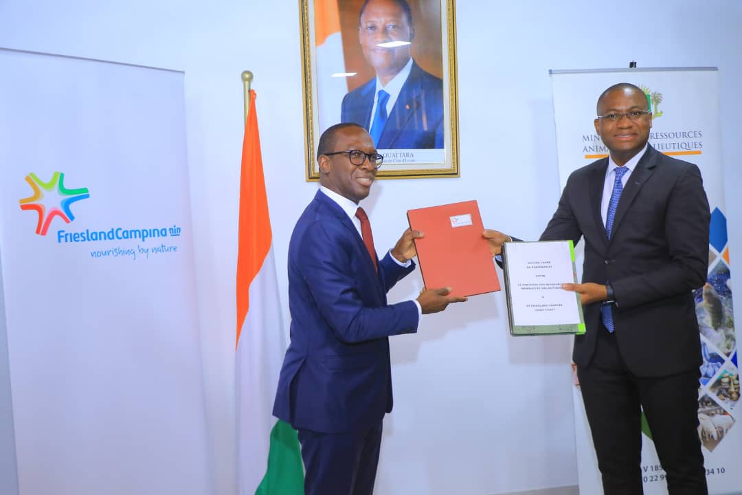 Côte d’Ivoire : FrieslandCampina veut accélérer l’installation d’un centre d’expertise laitière