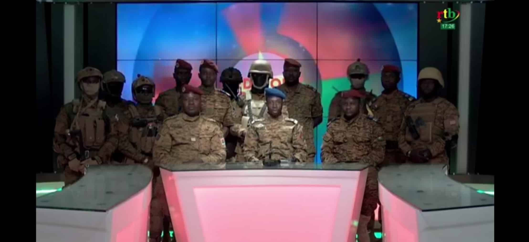 Burkina Faso : l’armée annonce avoir pris le pouvoir