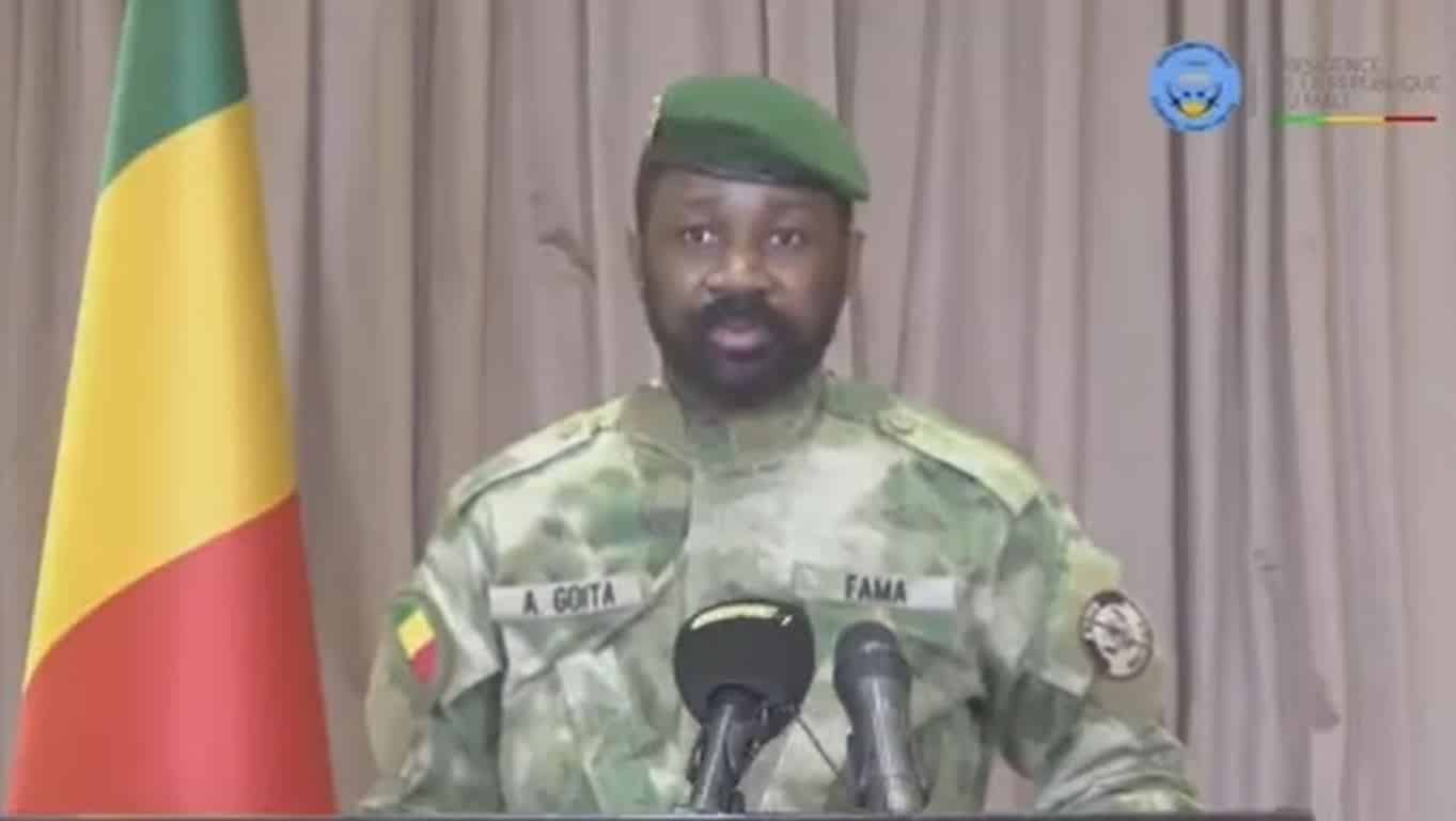 Mali : Assimi Goïta prend la parole