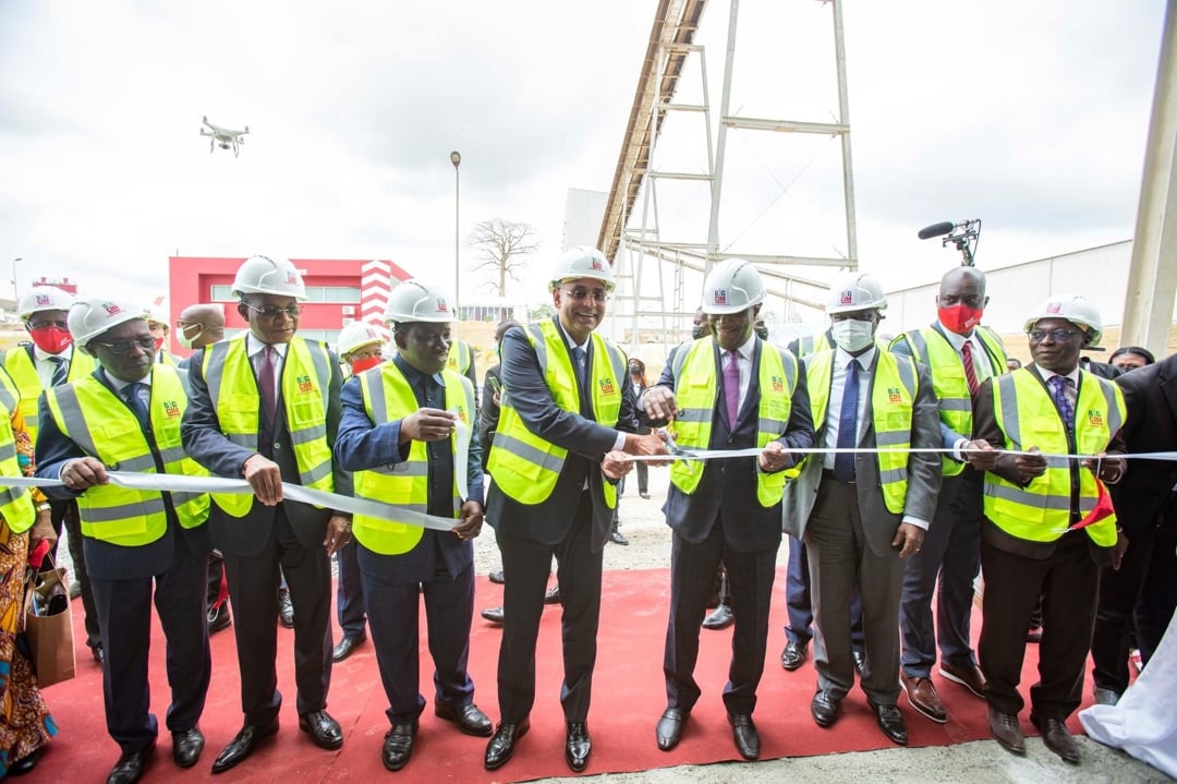 Côte d’Ivoire : le groupe Atlantique inaugure sa deuxième usine de production de ciment