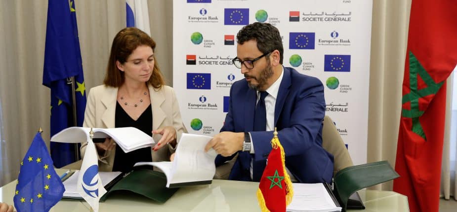 La BERD accorde 20 millions d’euros de prêt à Société Générale Maroc pour le soutien de projets verts