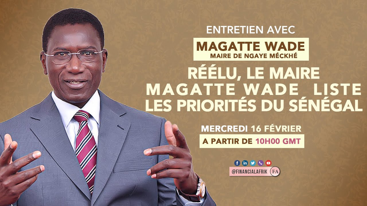 Réélu, le maire Magatte Wade liste les priorités du Sénégal