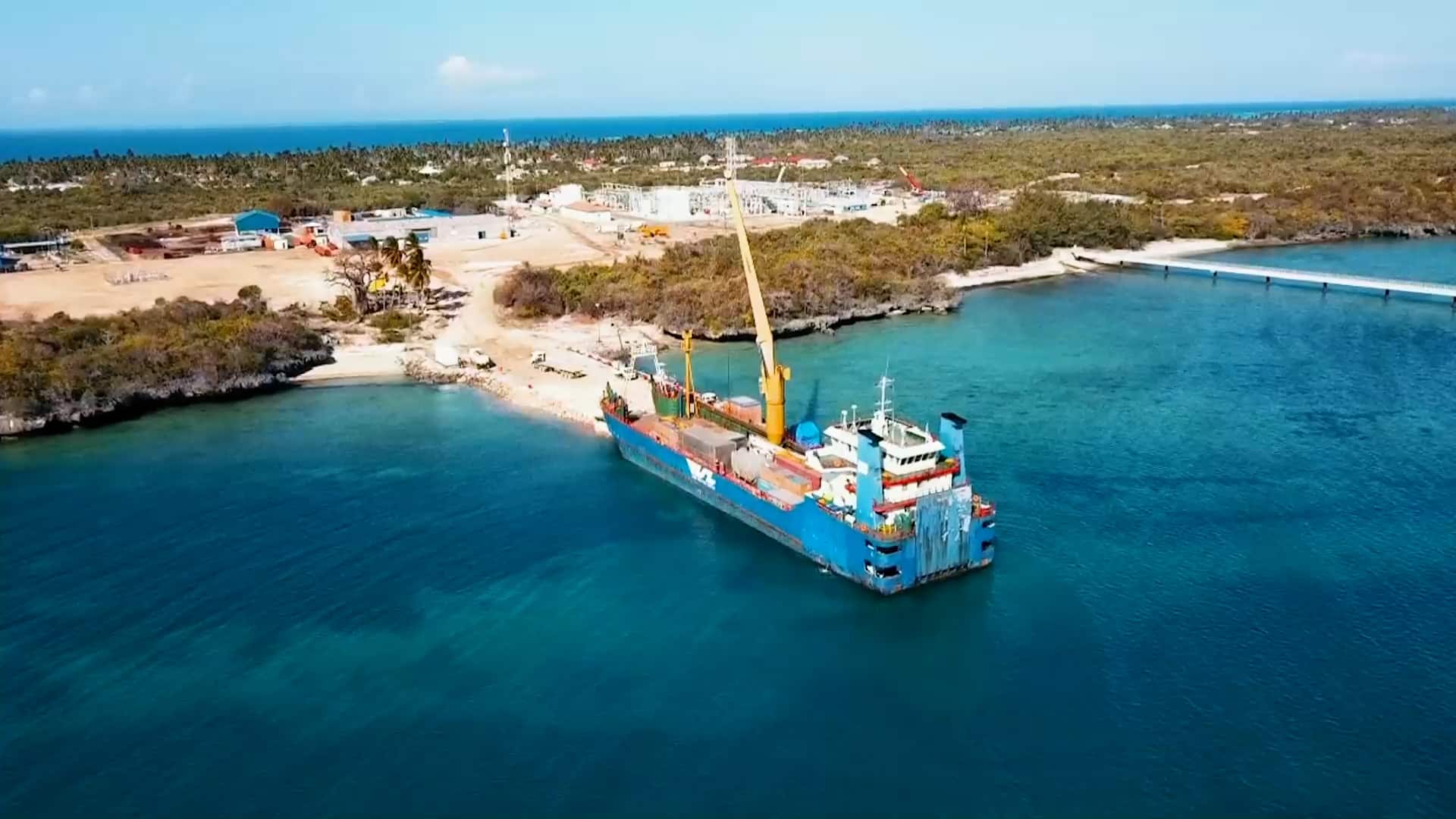 Bolloré Logistics Tanzanie achève avec succès la logistique du  projet Songo Songo ￼