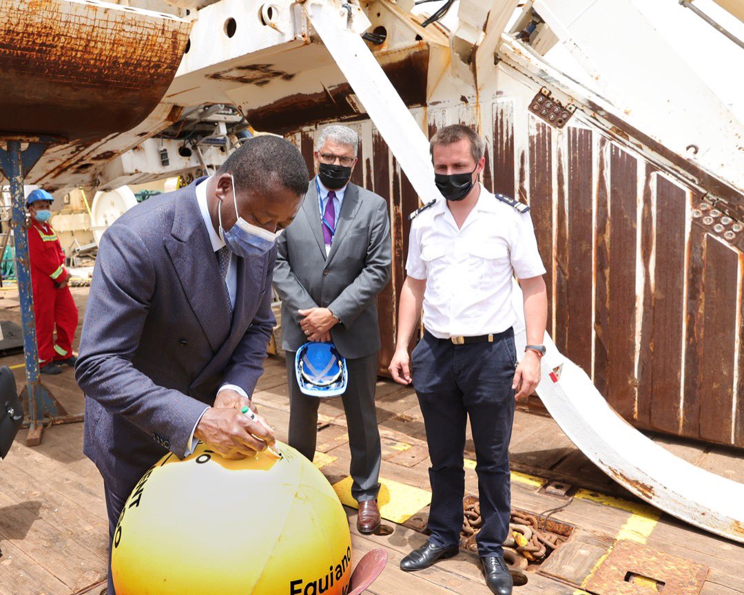 Connectivité haut débit : le Togo, 1er pays relié par le câble de fibre optique Equiano sur le continent africain