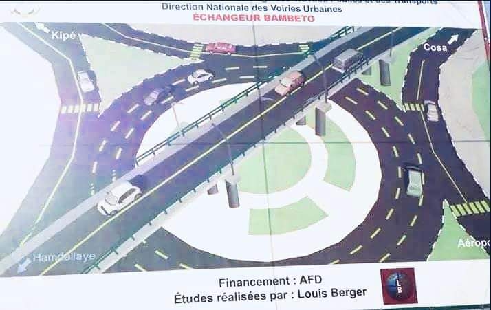 Guinée : démarrage des travaux de l&rsquo;échangeur de Bambéto à Conakry