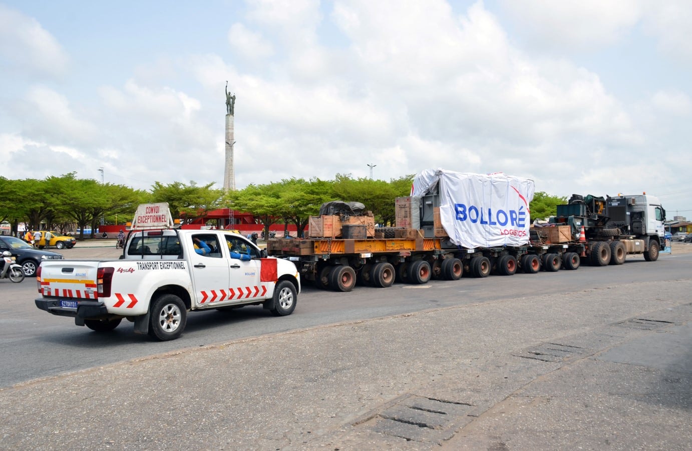 Bolloré Transport & Logistics Bénin achève le transport de six transformateurs électriques dans le cadre du programme Compact II