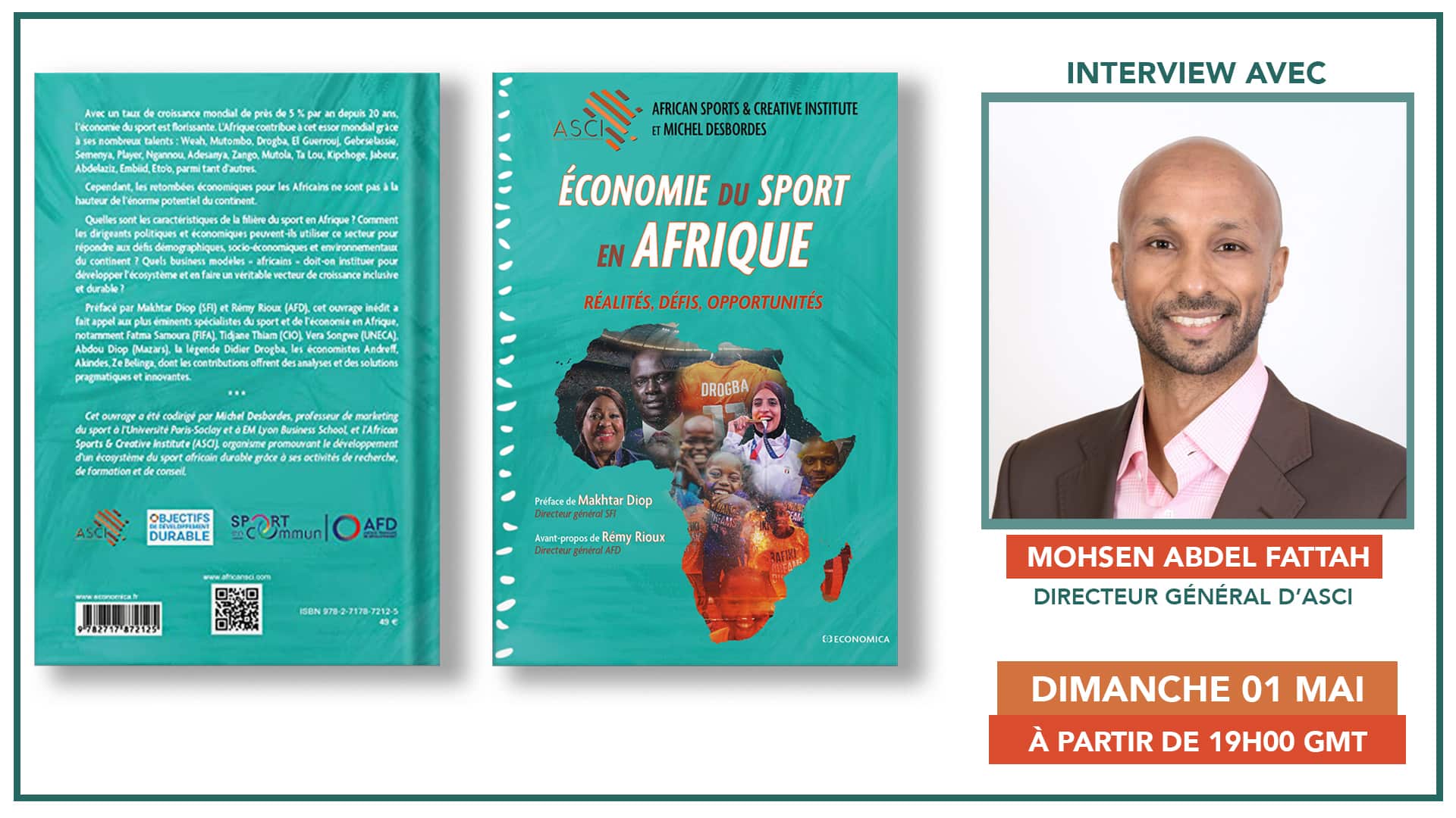 Interview avec Mohsen Abdel Fattah co-auteur du livre «L’Economie du sport en Afrique : réalités, défis et opportunités»