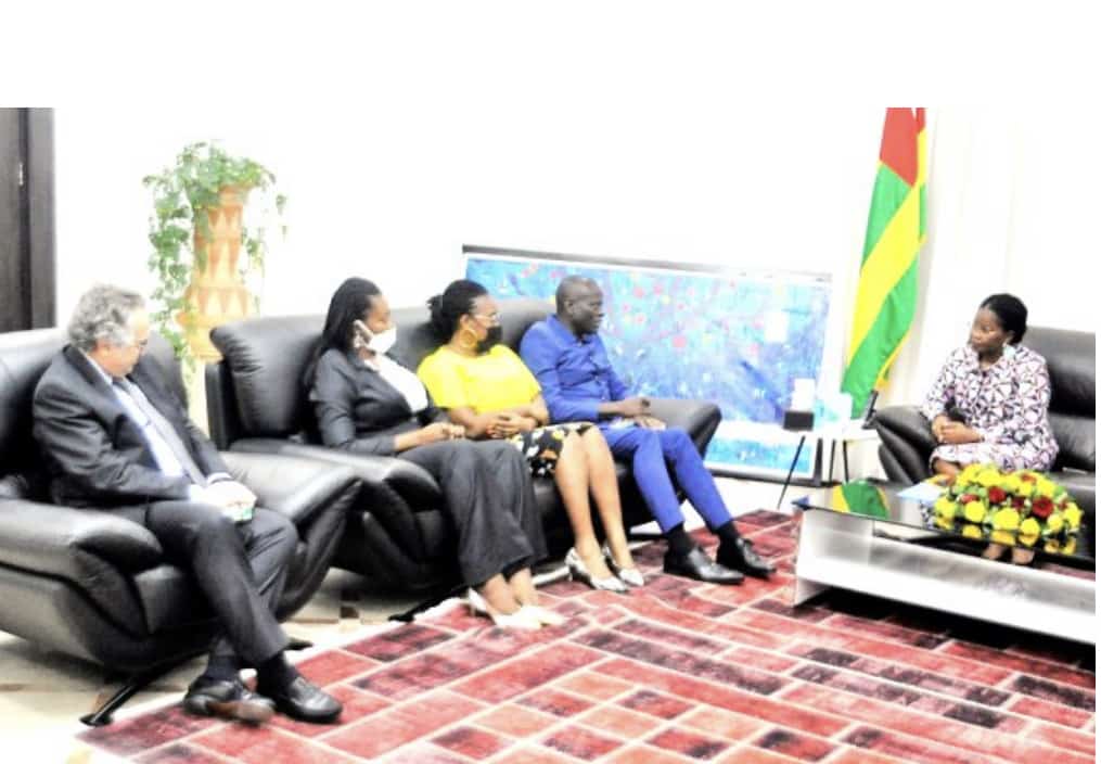 Togo: les responsables d’Afrik Créances Holding reçus par le premier ministre
