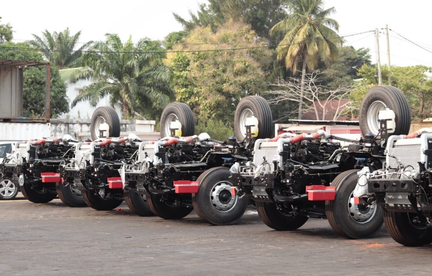 Bolloré Transport & Logistics Congo renforce son parc matériel de 25 tracteurs routiers et 40 remorques