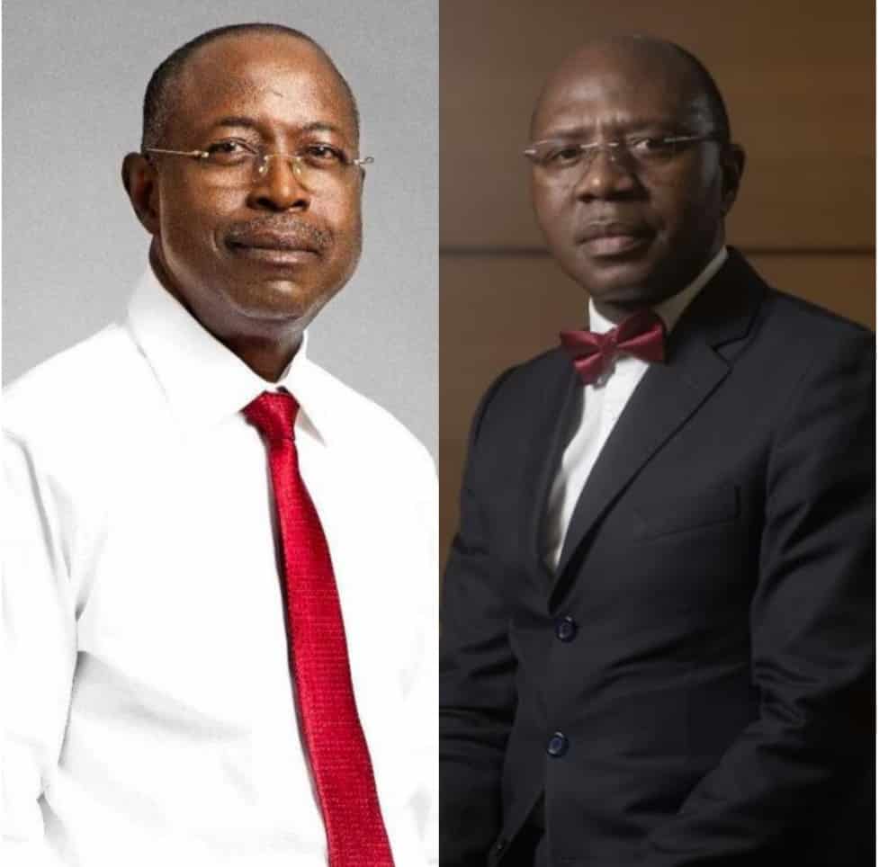 Entretien croisé entre le président de la FANAF, César Ekomie-Afene, et le secrétaire général de la CIMA, Blaise Abel Ezo’o Engolo