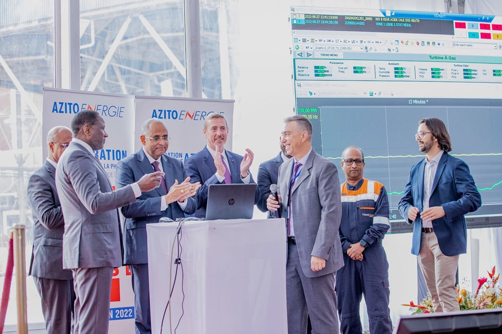 Côte d’Ivoire : la capacité totale de la centrale thermique d’Azito passe à 640 MW